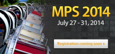 MPS 2014 - Coming soon.